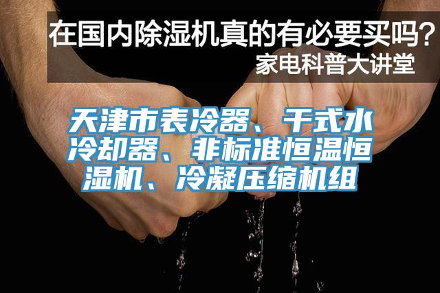 天津市表冷器、干式水冷卻器、非標準恒溫恒濕機、冷凝壓縮機組