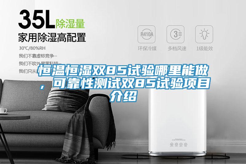 恒溫恒濕雙85試驗哪里能做，可靠性測試雙85試驗項目介紹