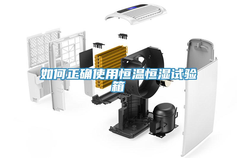 如何正確使用恒溫恒濕試驗箱
