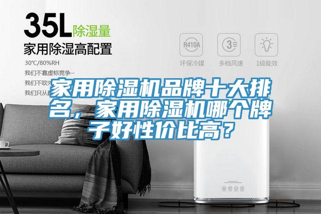 家用除濕機品牌十大排名,家用除濕機哪個牌子好性價比高?