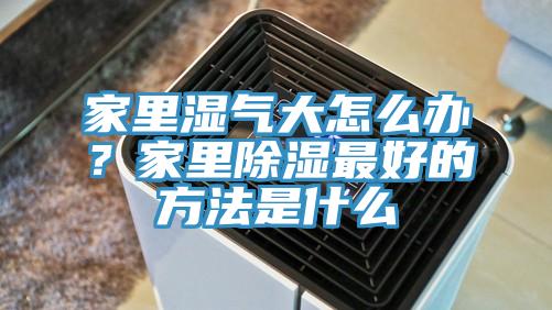 家里濕氣大怎么辦?家里除濕最好的方法是什么