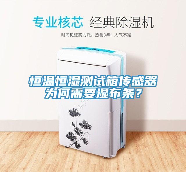 恒溫恒濕測試箱傳感器為何需要濕布條？