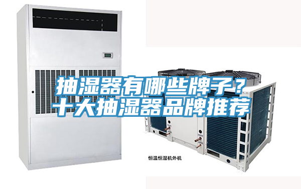 抽濕器有哪些牌子？十大抽濕器品牌推薦