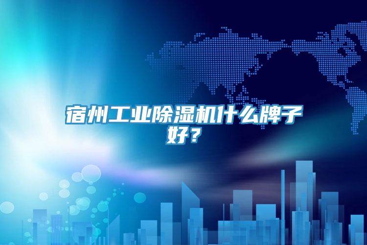 宿州工業除濕機什么牌子好？