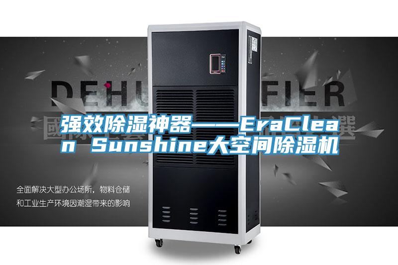 強效除濕神器――EraClean Sunshine大空間除濕機