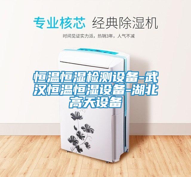 恒溫恒濕檢測設備-武漢恒溫恒濕設備-湖北高天設備