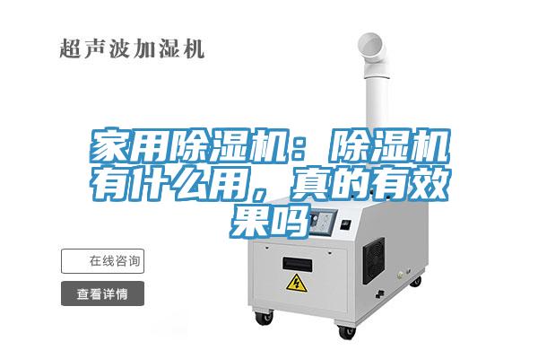 家用除濕機:除濕機有什么用,真的有效果嗎