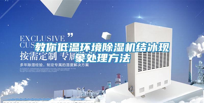 教你低溫環(huán)境除濕機(jī)結(jié)冰現(xiàn)象處理方法