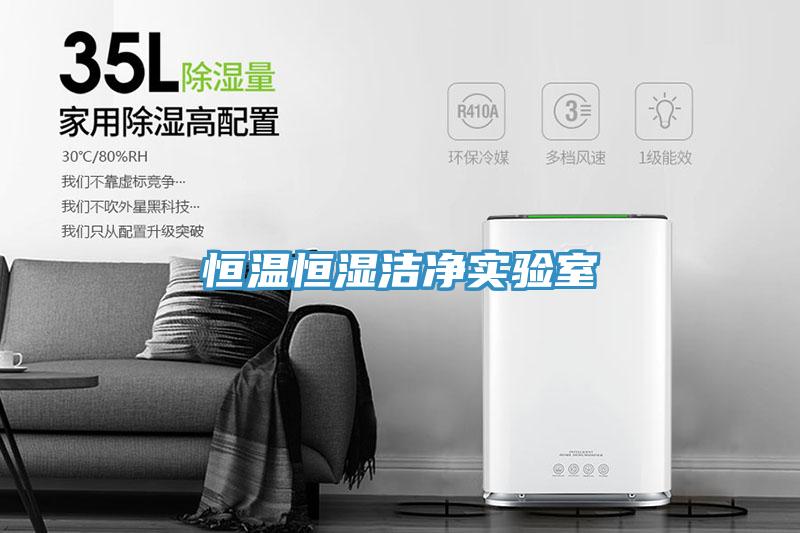 恒溫恒濕潔凈實驗室
