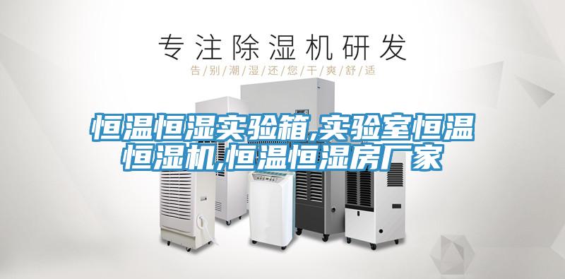恒溫恒濕實驗箱,實驗室恒溫恒濕機,恒溫恒濕房廠家