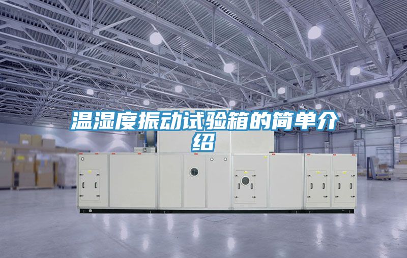溫濕度振動(dòng)試驗(yàn)箱的簡單介紹