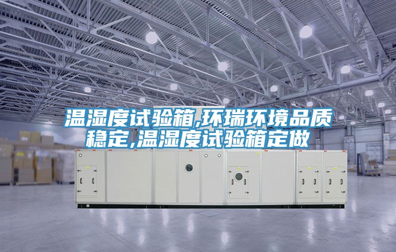 溫濕度試驗(yàn)箱,環(huán)瑞環(huán)境品質(zhì)穩(wěn)定,溫濕度試驗(yàn)箱定做