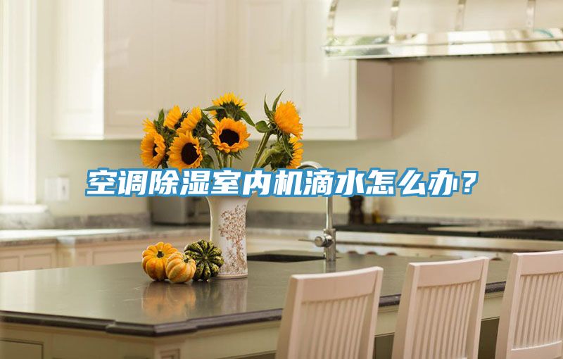 空調除濕室內機滴水怎么辦？