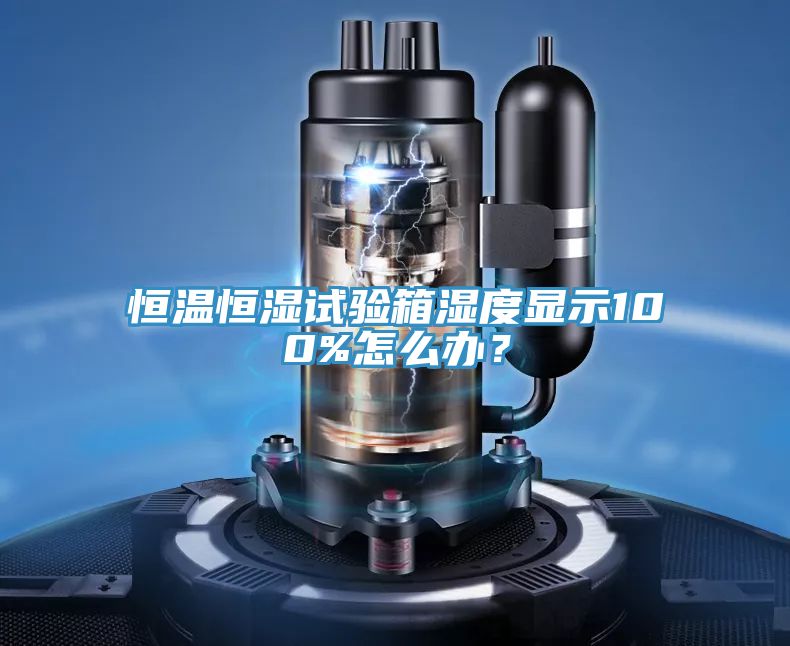 恒溫恒濕試驗箱濕度顯示100%怎么辦?