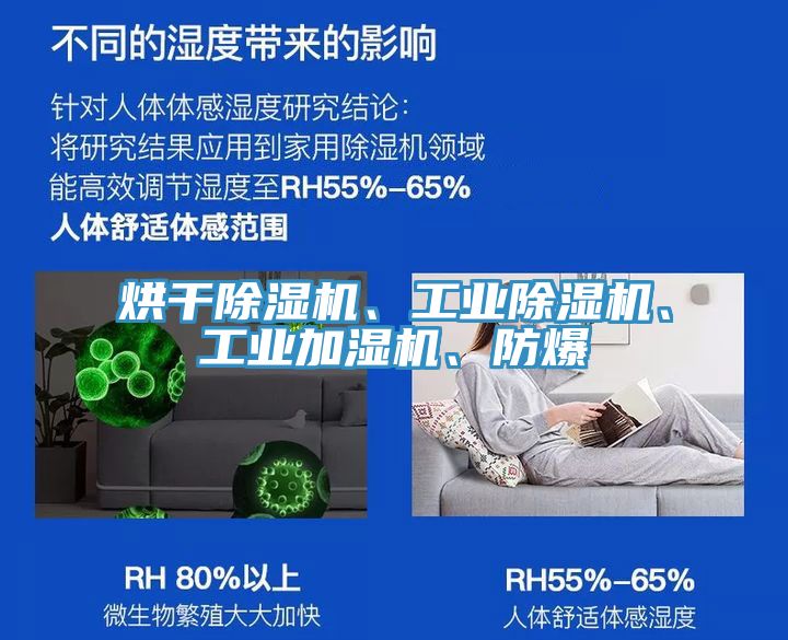 烘干除濕機、工業除濕機、工業加濕機、防爆