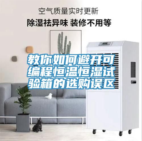 教你如何避開可編程恒溫恒濕試驗箱的選購誤區