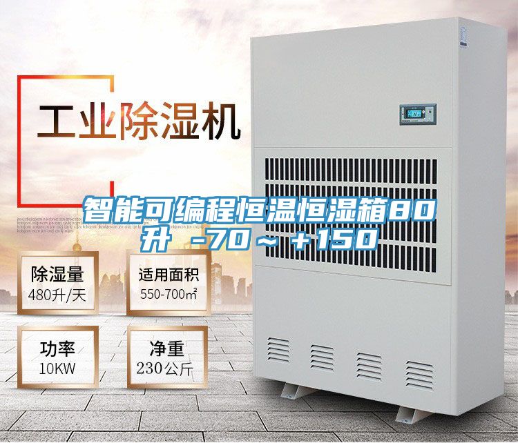 智能可編程恒溫恒濕箱80升 -70~+150℃