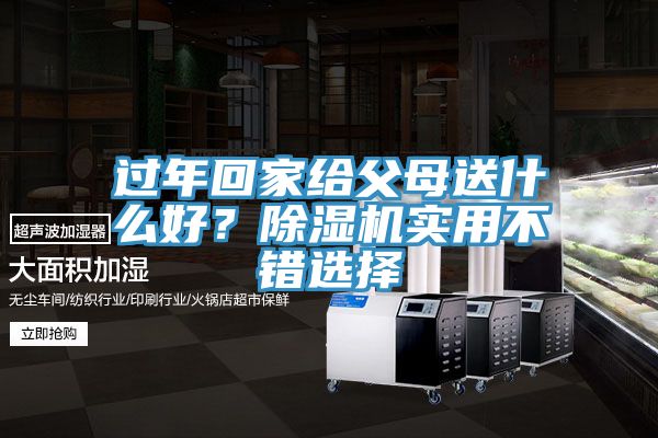 過年回家給父母送什么好？除濕機實用不錯選擇