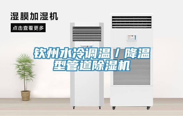 欽州水冷調溫/降溫型管道除濕機