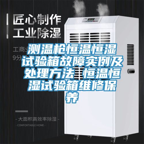 測溫槍恒溫恒濕試驗箱故障實例及處理方法 恒溫恒濕試驗箱維修保養(yǎng)