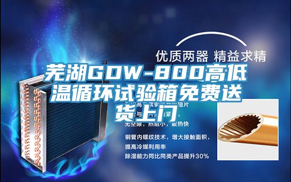 蕪湖GDW-800高低溫循環試驗箱免費送貨上門