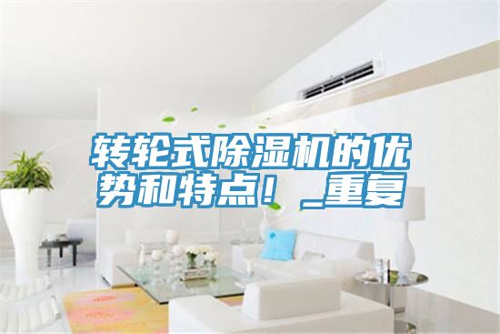轉輪式除濕機的優勢和特點!_重復