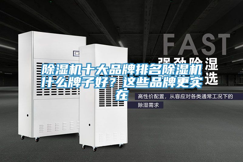 除濕機(jī)十大品牌排名除濕機(jī)什么牌子好？這些品牌更實(shí)在