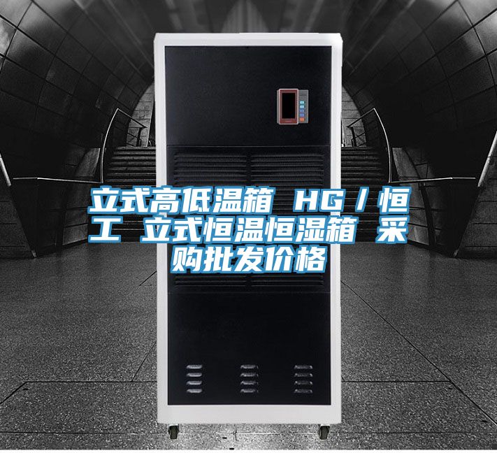 立式高低溫箱 HG／恒工 立式恒溫恒濕箱 采購批發價格