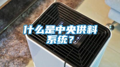 什么是中央供料系統？