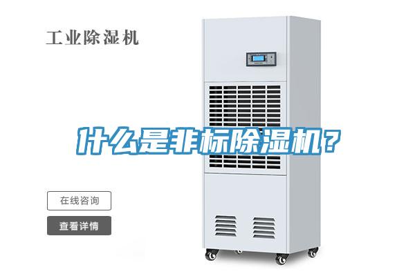 什么是非標除濕機？
